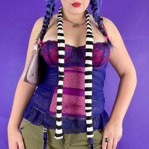 Victoria’s Secret mesh bustier top